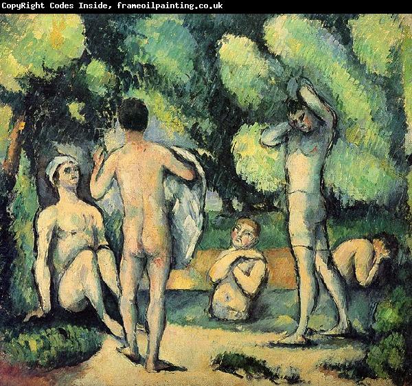 Paul Cezanne Badende